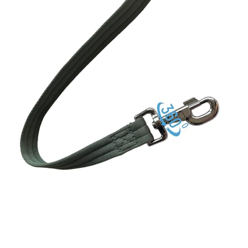 Horse Lunge Line，Horse Training Lunge Line with Alloy Trigger Buckle for Accurate Equestrian Training of 32.8 FT/10 Meters - color: Olive Green