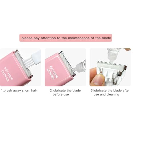 6 Pack Ceramic Blades Replacement for Dog Grooming Clippers - color: 6pcs Blades