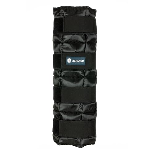 Equinavia Cool Relief Therapy Equine Ice Boots for Horses, Adjustable Gel Cooling Wraps, Reusable Horse Ice Boots, Soothing Support for Recovery, Tendons and Ligaments Soreness After Exercise - 2Pack