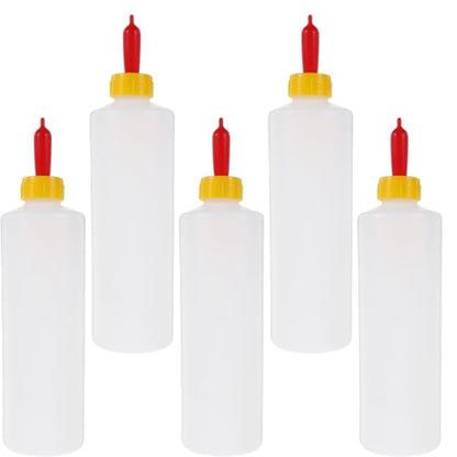 UPKOCH 400 ml Lamb and Goat Feeding Bottles with Nipples, 5 Sets