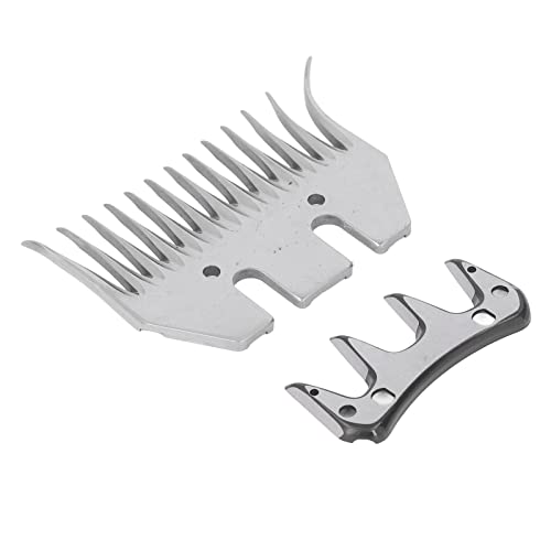Sheep Shears Blade, 13 Teeth Curved Wool Clipper Comb, 7mm Tooth Spacing