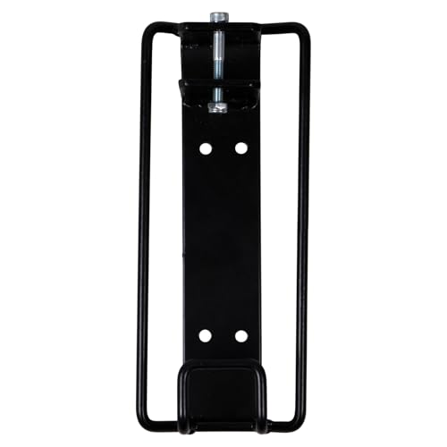 EASY-UP Wall Mount Bucket Holder | Secure Horse Bucket Holder | Enhances Stable Organization | Resistant to Playful Horses | Black Powder Coat Finish | Easy Wall Mounting | Size Tall
