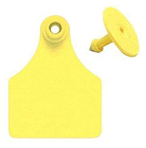 ALLFLEX USA GLF025/GSMY 096131 Ear Tag, Numbered #1-25, Yellow, Large