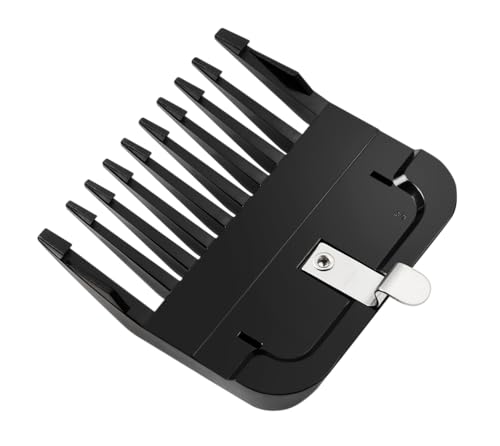 Andis 562014 Premium Clip Animal Comb Set – Built with Plastic, Includes 7 Color Coded Combs of Different Sizes, Metal Clip to Attach Comb - Fits Ultra Edge & Ceramic Edge Blades, Multicolor - style: New Version