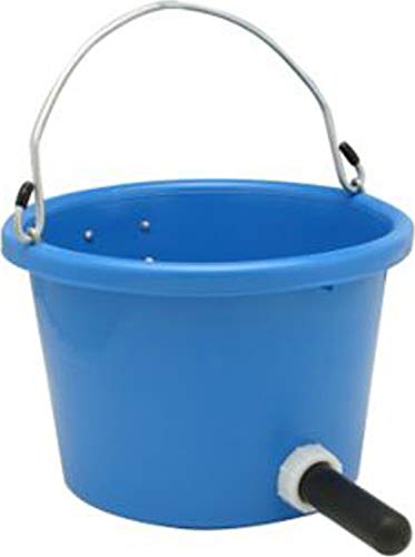 Fortex Industries Calf Feed Pail Complete, Blue