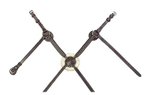 Shires Avignon Figure Eight Noseband - color: Havana, size: Cob