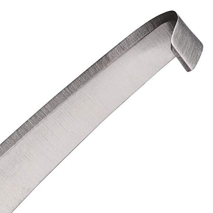 Sharper Hoof Knife, Left or Right Hand Farrier Tools, Carbon Steel Hoof Knife Trimming Tool for Cattle Horse Use, 21.5cm / 8.5 Inch Length, High Strength, Not Easy to Break (straight right hand)