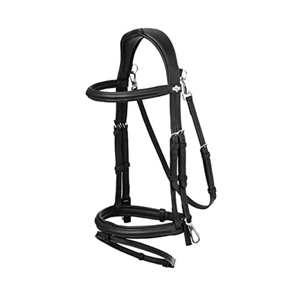 LeMieux Kudos Work Bridle - color: Black, size: Cob