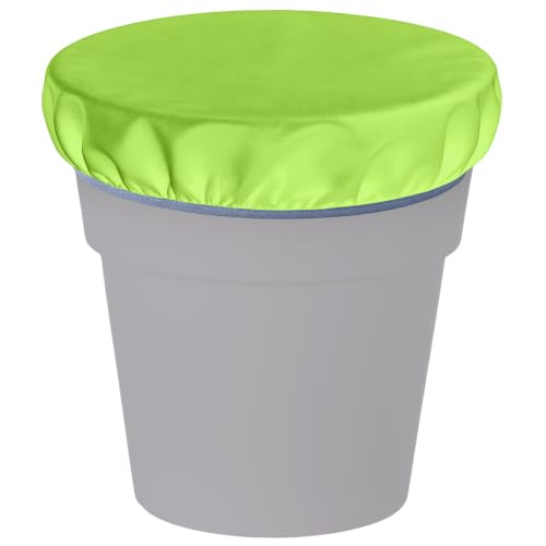 2-5 Gallon Horse Bucket Cover, Waterproof Horse Feed Bucket Cover, Lightweight and Easy to Use (Excluding Bucket, Neon Green) - color: Neon Green