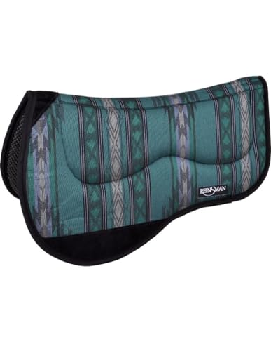 Reinsman TackyToo Trl Contour Pad, 30 x 34 x 1, Santa Fe Aquamarine