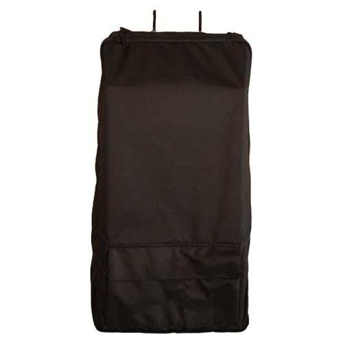 Schneiders 3 Hook Portable Tack Rack Case II | 600 Denier Polyester with Teflon Coating | Holds Halters & Bridles for Shows - color: Black