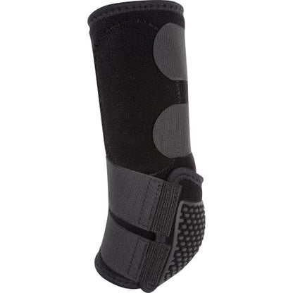 Classic Equine Dyno Turn Bell Boots - color: Black, size: X-Large