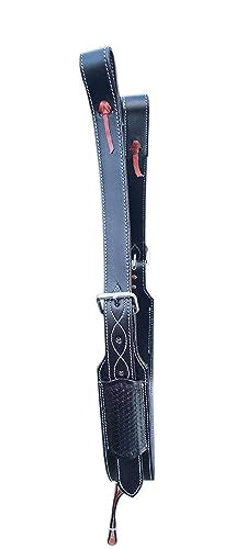 Western Horse Flank Cinch|Saddle Rear Girth|Back Cinch|Horse Riding Accessory (Black)