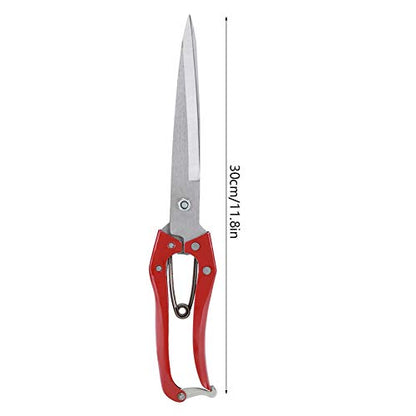 Generic Manual Stainless Steel Sheep Shears, with Spring Loaded Detachable Blade, for Livestock Trimming Shearing Sheep Rabbits Horses Pets