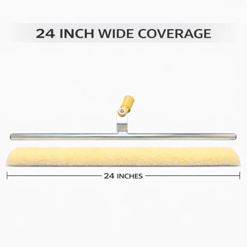 24 Inch Lightweight T-Bar Applicator Handle with 1 Sleeve Included (24 Inch) - size: 24 Inch