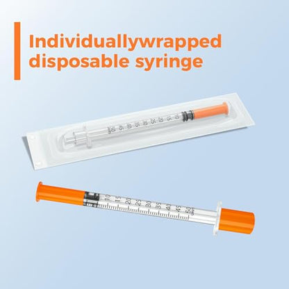 0.5ml/cc 30G 5/16" 100 Pack | Individually Packaged - style: 0.5ml/cc 30G 5/16"