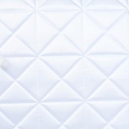 WeatherBeeta Satin Luxe Air-Tec Euro Jump Shaped Saddle Pad - color: White