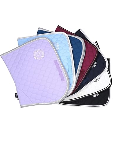 Harrison Howard All Purpose Saddle Pad, English Saddle Pad, Wither Contour - color: Black