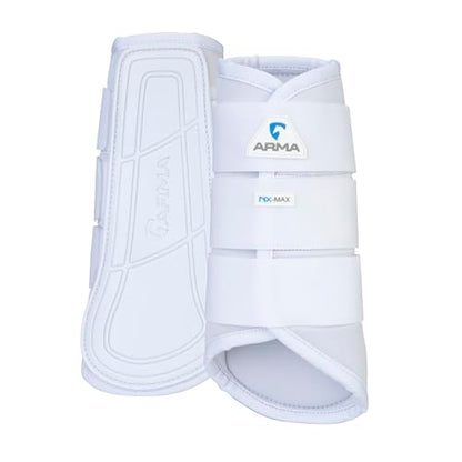 Shires ARMA NX-MAX Brushing Boots - color: White, size: Cob