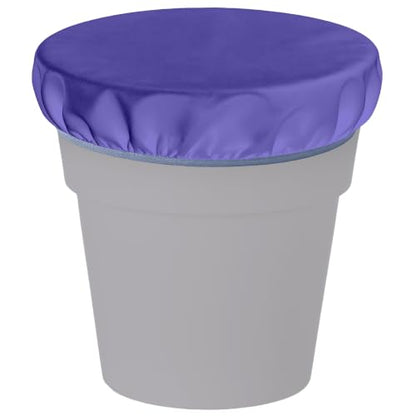 2-5 Gallon Horse Bucket Cover, Waterproof Horse Feed Bucket Cover, Lightweight and Easy to Use (Excluding Bucket, Purple) - color: Purple