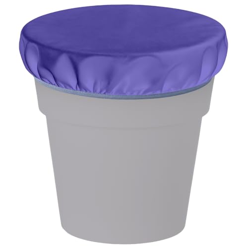 2-5 Gallon Horse Bucket Cover, Waterproof Horse Feed Bucket Cover, Lightweight and Easy to Use (Excluding Bucket, Purple) - color: Purple