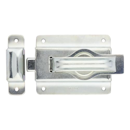 National Hardware Heavy Duty Swinging Door Latch, Steel, Zinc Plated - size: 3/8 Inch