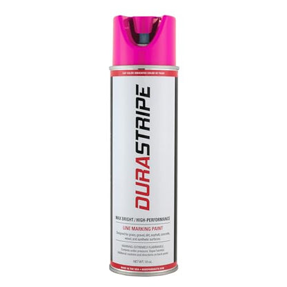 Inverted Utility Marking Spray Paint 18oz (Pink) - color: Pink
