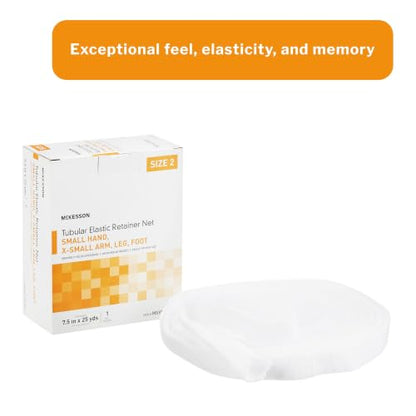 McKesson Tubular Elastic Retainer Net Dressing, 7 1/2 in x 25 yd, 1 ct - size: Size 2 1 Count