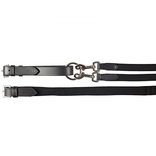 HORZE Webbed Draw Reins - size: Horse