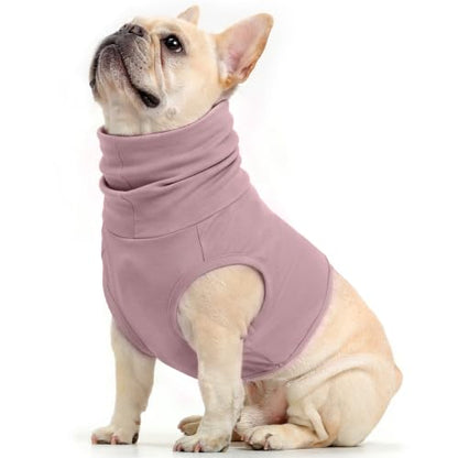 ROZKITCH Cotton Dog Snood, Lightweight Medical Dog Snood | Upper Body Neck and Shoulder Cover Stop Pets from Licking Neck Wounds Purple L - color: Purple, size: L(Chest: 24")