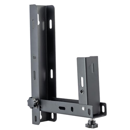 Foldable Side Mount Trailer Ladder Rack for Open/Enclosed Trailers