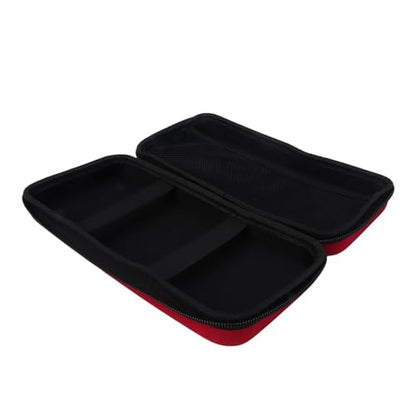 First Aid Hard Case Empty First Aid Hard Emergency Case Bags EVA Red Medical Bag for Home Health Office Car Camping Outdoors First Responder (Red W) - color: Red W