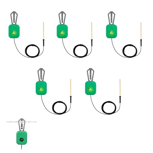 Pulse Flash Electric Fence Tester with LED Indicator, 5 PCS - style: 5 Pack
