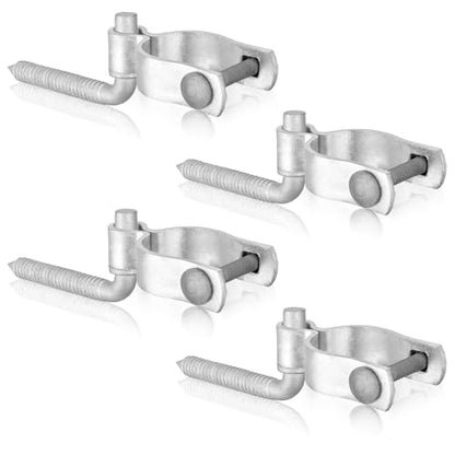 MorningRo 8 Pcs Farm Gate Hinge Set, 5/8'' x 2'' Gate Hinge - size: 2 Inch