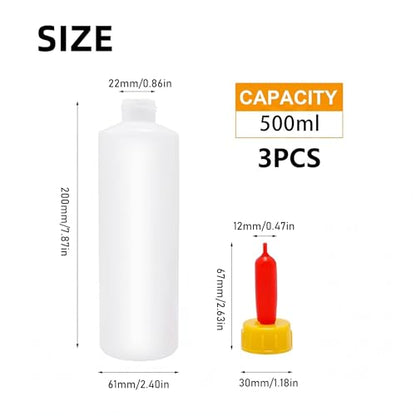 Goat Bottle and Goat Bottle Nipples, 2 pcs Nipple 3pcs 500 ml and 3pcs 400ml Lamb Feeding Bottle Kit for Feeding Sheep Goat Lamb Puppy for Farm