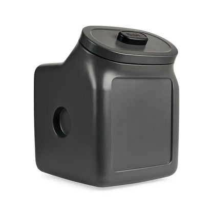 Reddy by Petco Black Airtight Food Storage Container for Dogs Large 50 lbs. - size: Large