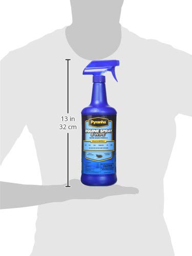Pyranha Spray N Wipe Fly Spray, 1 Qt (Pack of 3) - size: 32 Fl Oz (Pack of 3)