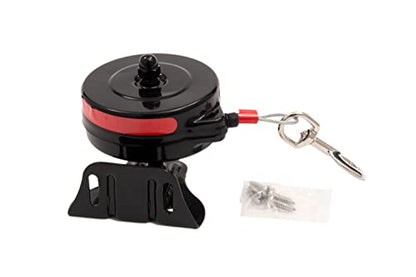 Lixit® Bracket Mount and Stake Retractable Leash Tie Outs for Dogs (Large (Pack of 2), Bracket) - size: Large (Pack of 2)