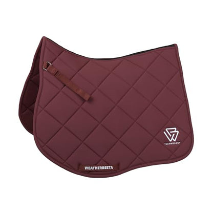 WeatherBeeta Soft Shell Pro 3D Air-Tec All Purpose Saddle Pad - color: Burgundy