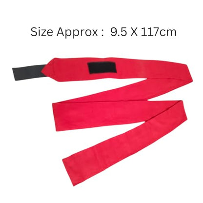 Horse Leg Bandage/Horse Leg wrap (Set of 4) Red, Blue, Navy Blue, and Black (RED) - color: RED