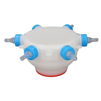 Tyenaza Lamb Feeding Bucket Automatic Animal Milk Feeder Portable Sheep Milk Bottle Piglet Nursing Device for Farm