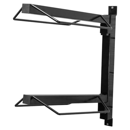 EASY-UP Mounted Saddle Racks | Optimal Storage Solution for Horse Saddles - style: 2 Tier Saddle Rack