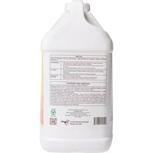 PYRANHA 1-10 HPS Concentrate Refill - 2.5 Gallon for 30 Gal Automatic Spray Systems Indoor Barn Fly Control | Repels Horn, Deer, Horse, Stable, & Face Flies, Midge