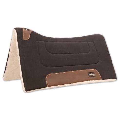 CLASSIC EQUINE Performance Trainer Western Pad - Black - color: Black