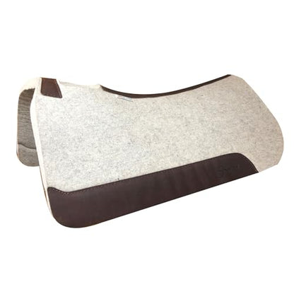 5 Star - 1 1/8" Extra Thick Rancher Western Saddle Pad - The Rancher Performer Full Skirt 32" x 32" This Horse Saddle Pad is Great for Ropers and Ranchers.