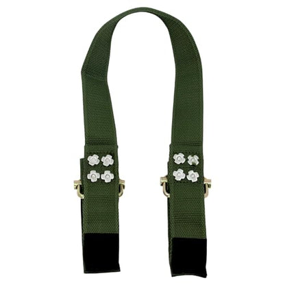 Cow Hobble Milking Restraint Adjustable Anti-Kick Cattle Hoof Binding Strap - color: GREEN