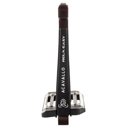 Acavallo Rel-X Easy Stirrups - color: Brown