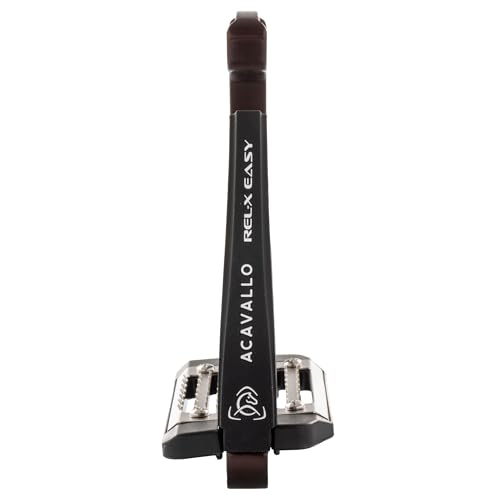 Acavallo Rel-X Easy Stirrups - color: Brown