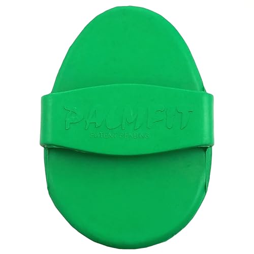 Grewal Equestrian Palm Fit Curry Comb (Dark Green) - color: Dark Green