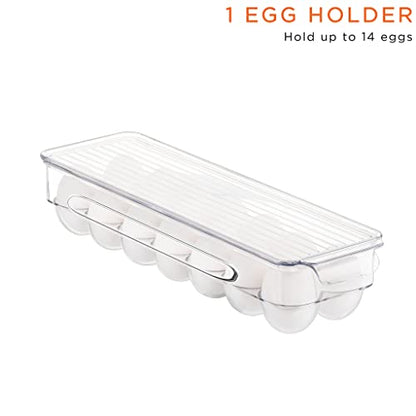 Sorbus Fridge Organizers and Storage Bins for Pantry & Fridge (8 Piece Set) - size: 8 Pack